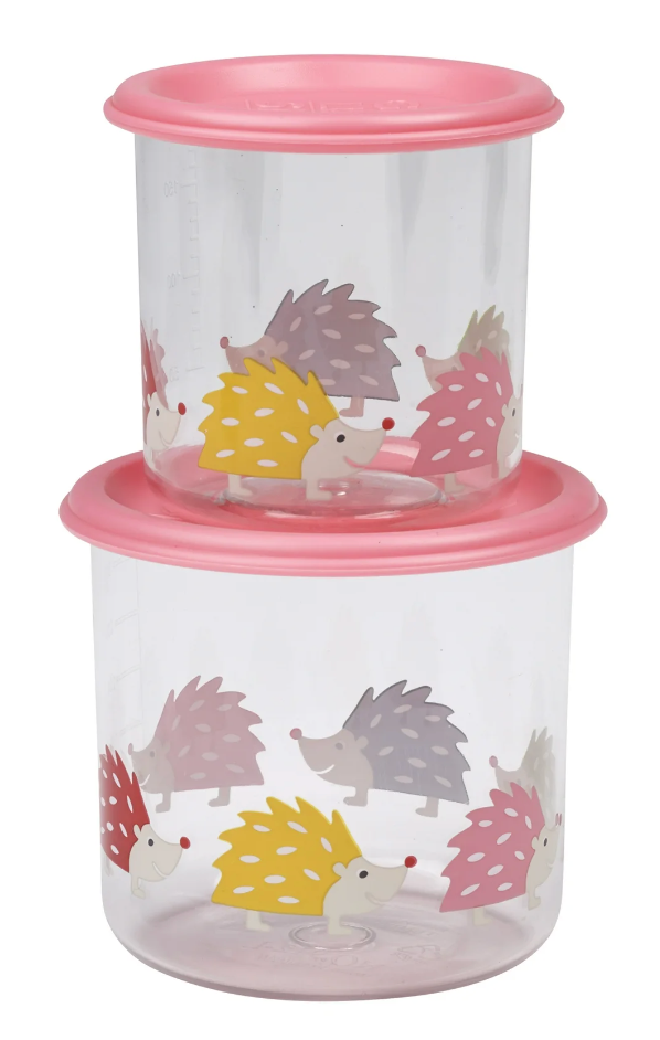 Snack Container Set - Hedgehog