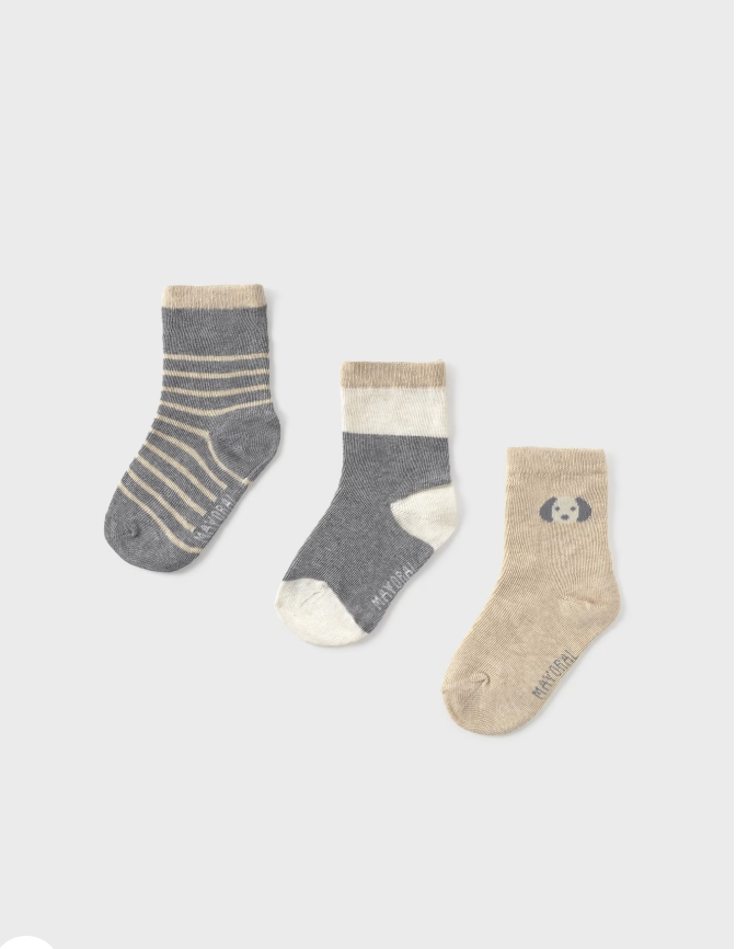 Baby Set of 3 Socks