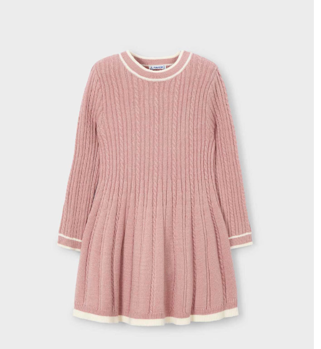 Knit Dress In Silver