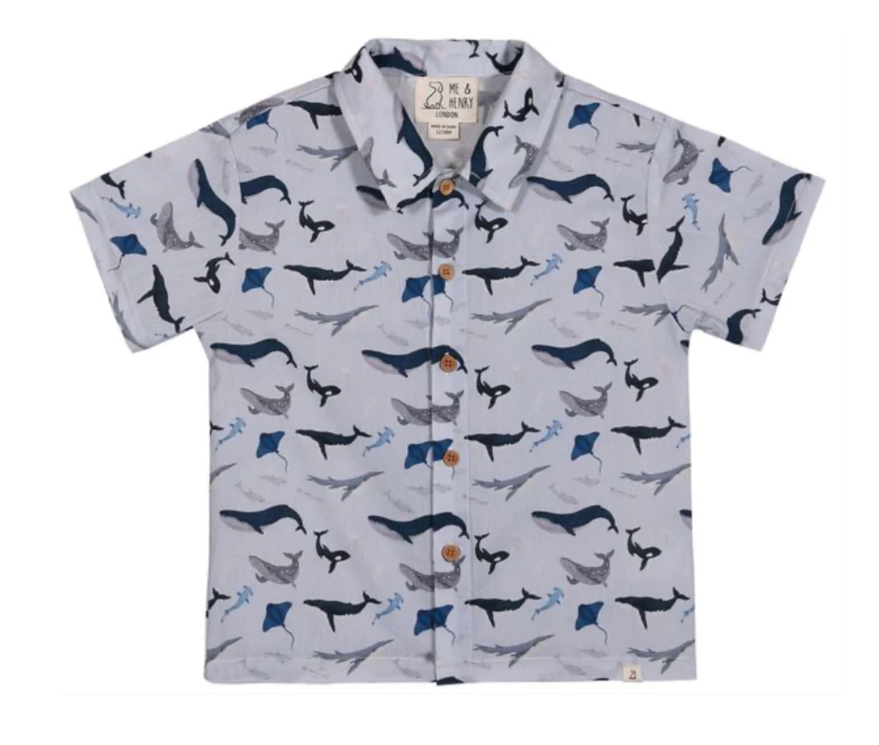 Maui Whale Printed Shirt