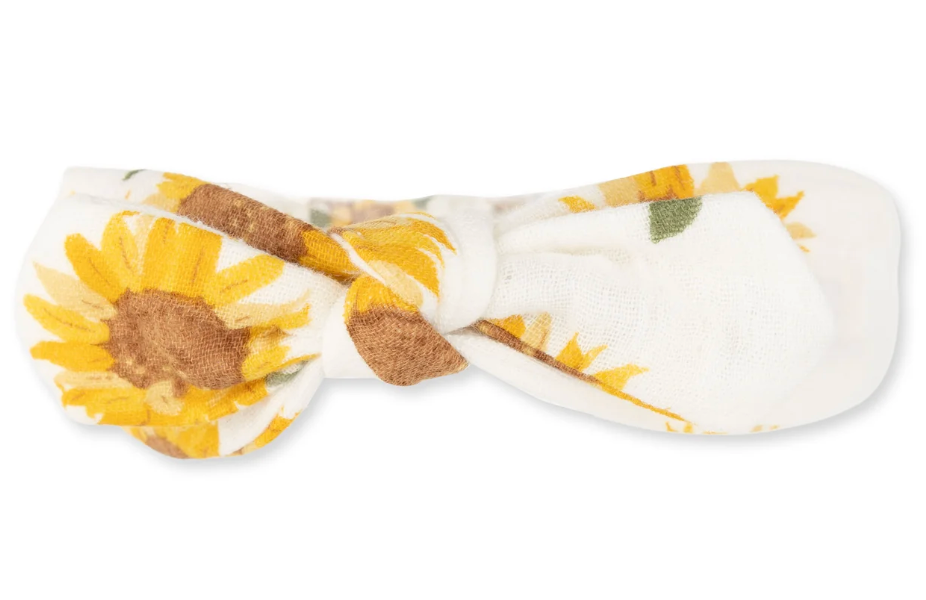 Baby Sunflower Knot Headband