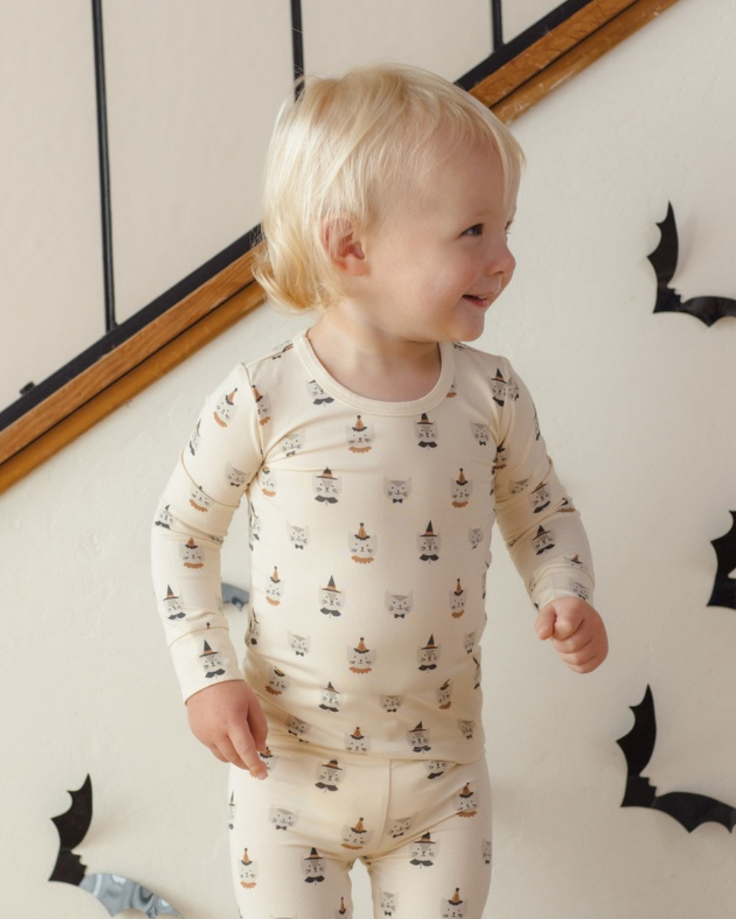 BAMBOO PAJAMA SET COSTUME KITTENS