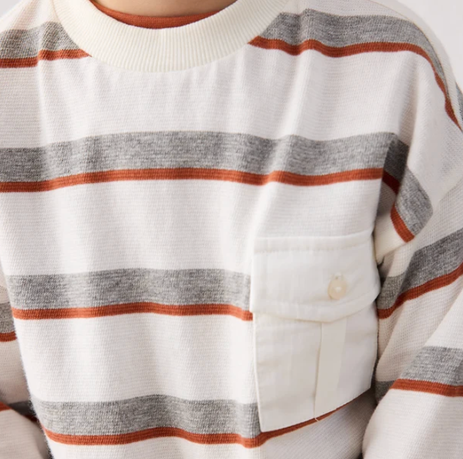 Striped Pocket T-Shirt