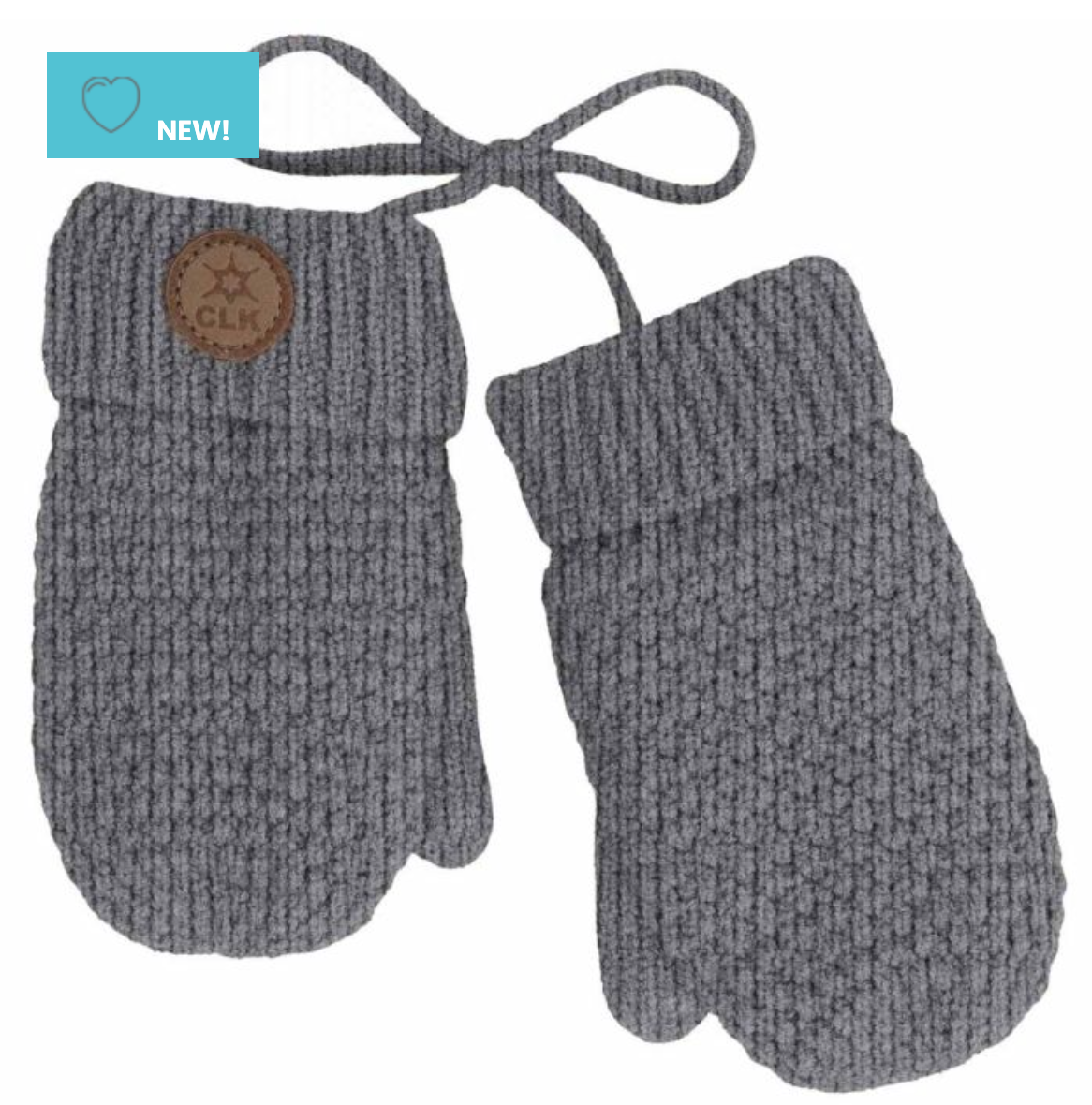 Baby Mittens with Cord