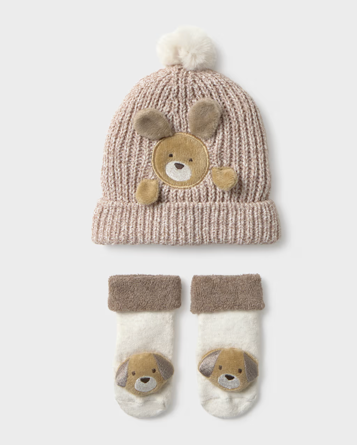 Baby Hat and Sock Set