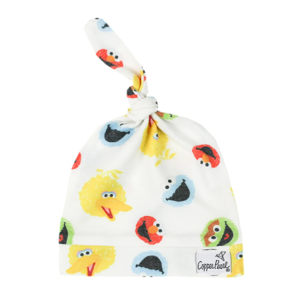 Copper Pearl Top Knot Hat