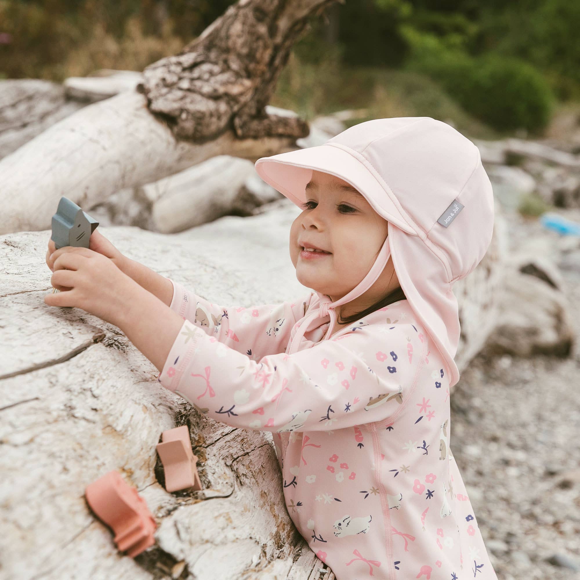 Soft Pink | Sun Soft UV Baby Cap