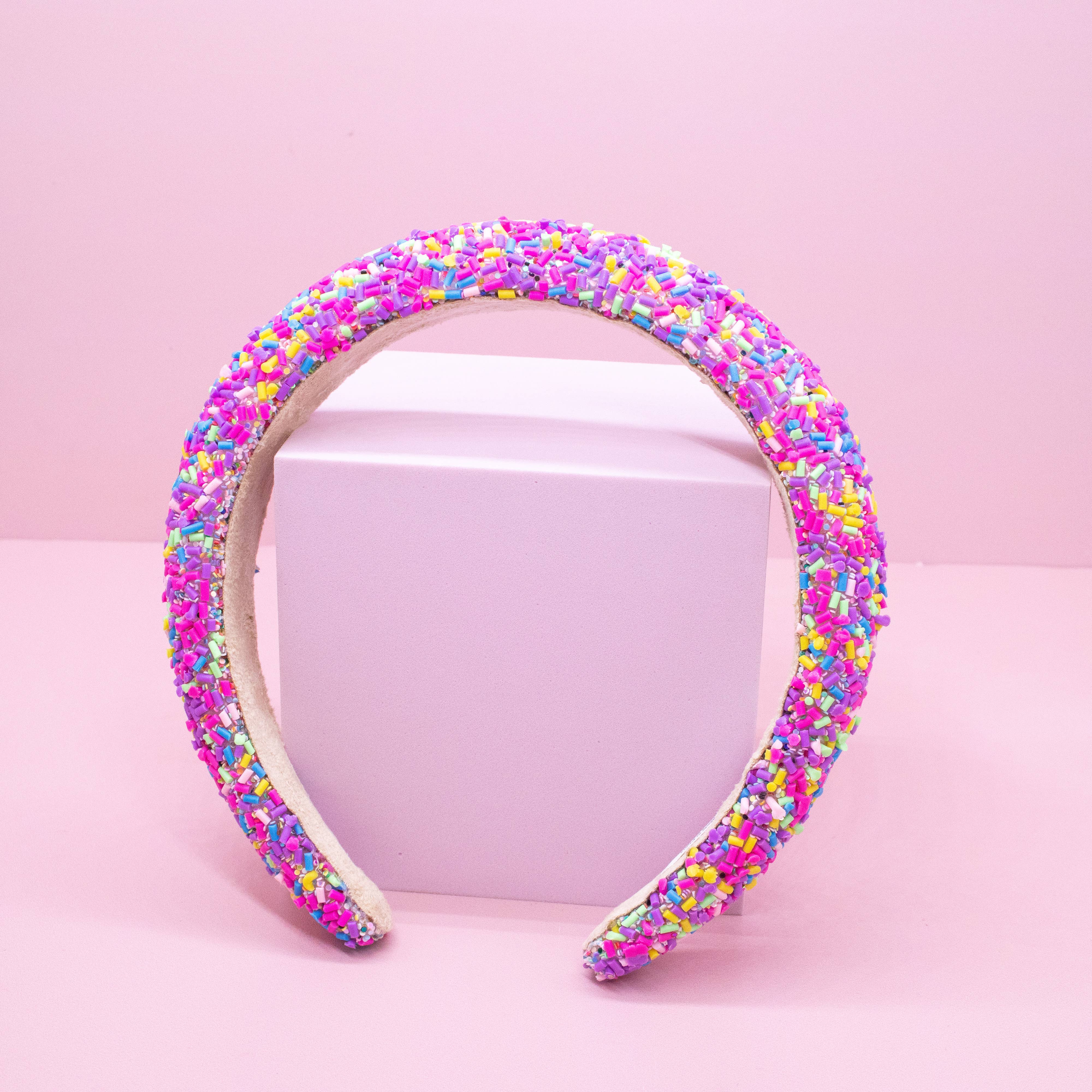 Padded Sprinkles Headband