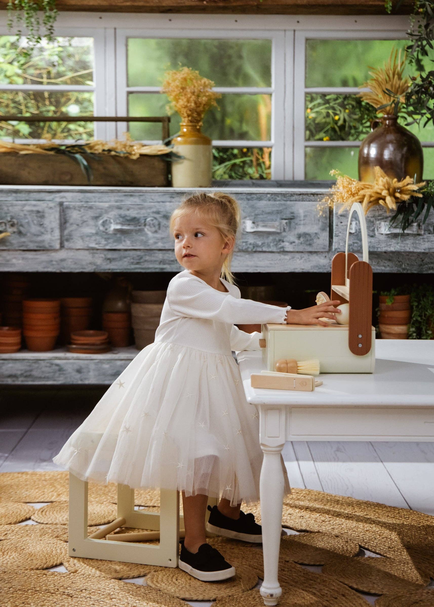 Wooden Beauty Station