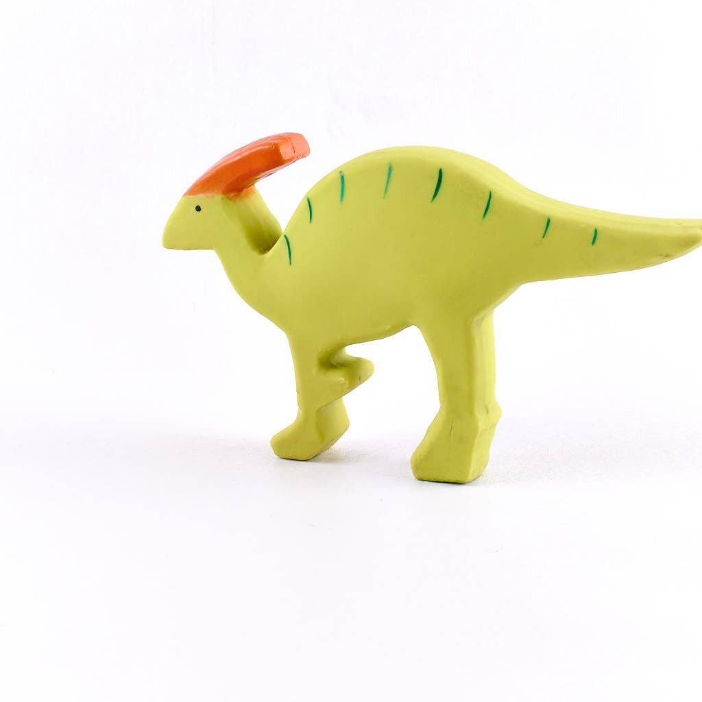 Baby Parasaurolophus (Para) Natural Organic Rubber Toy