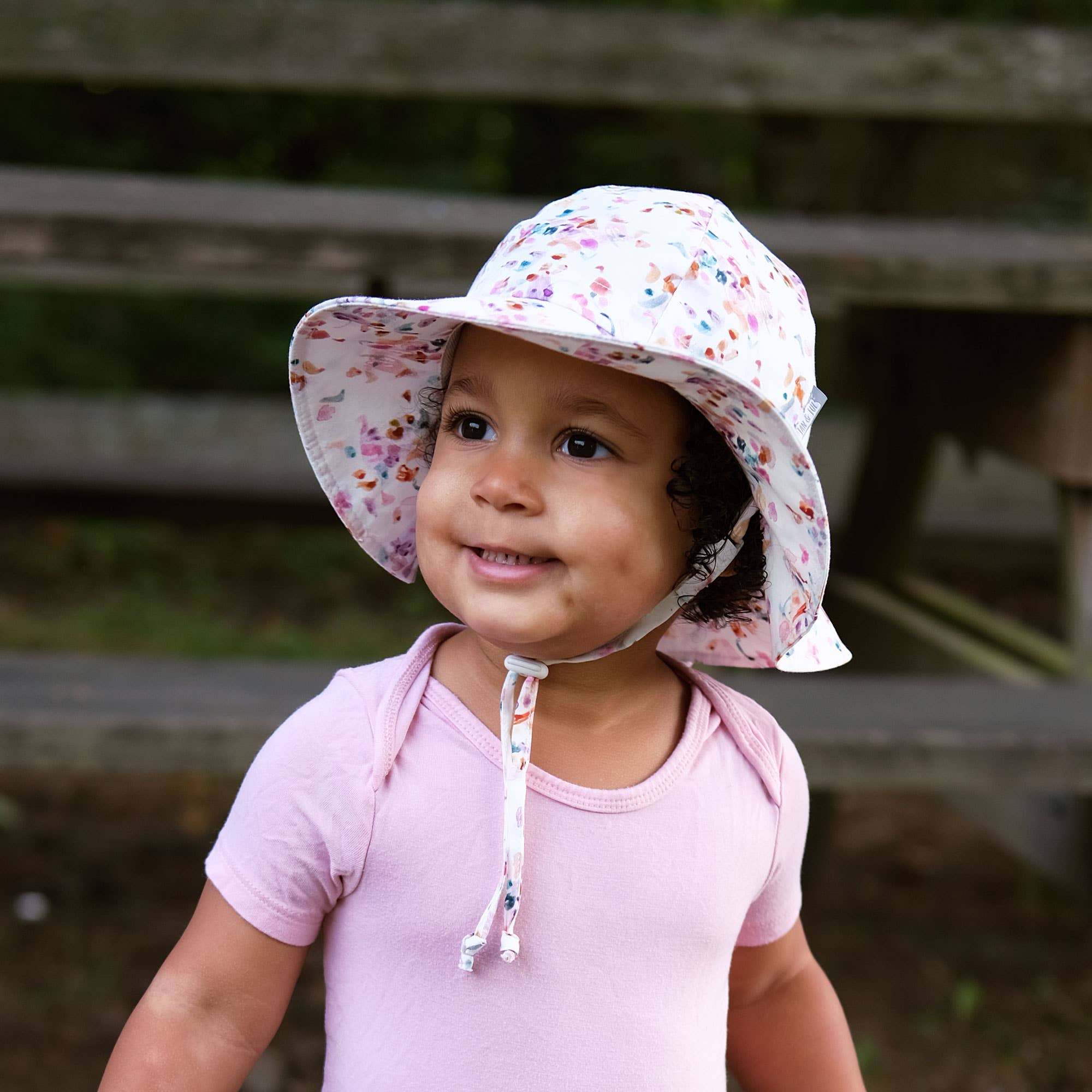 Pretty Petals | Cotton Floppy Sun Hat