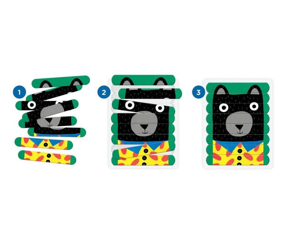 Animal Friends Puzzle Sticks