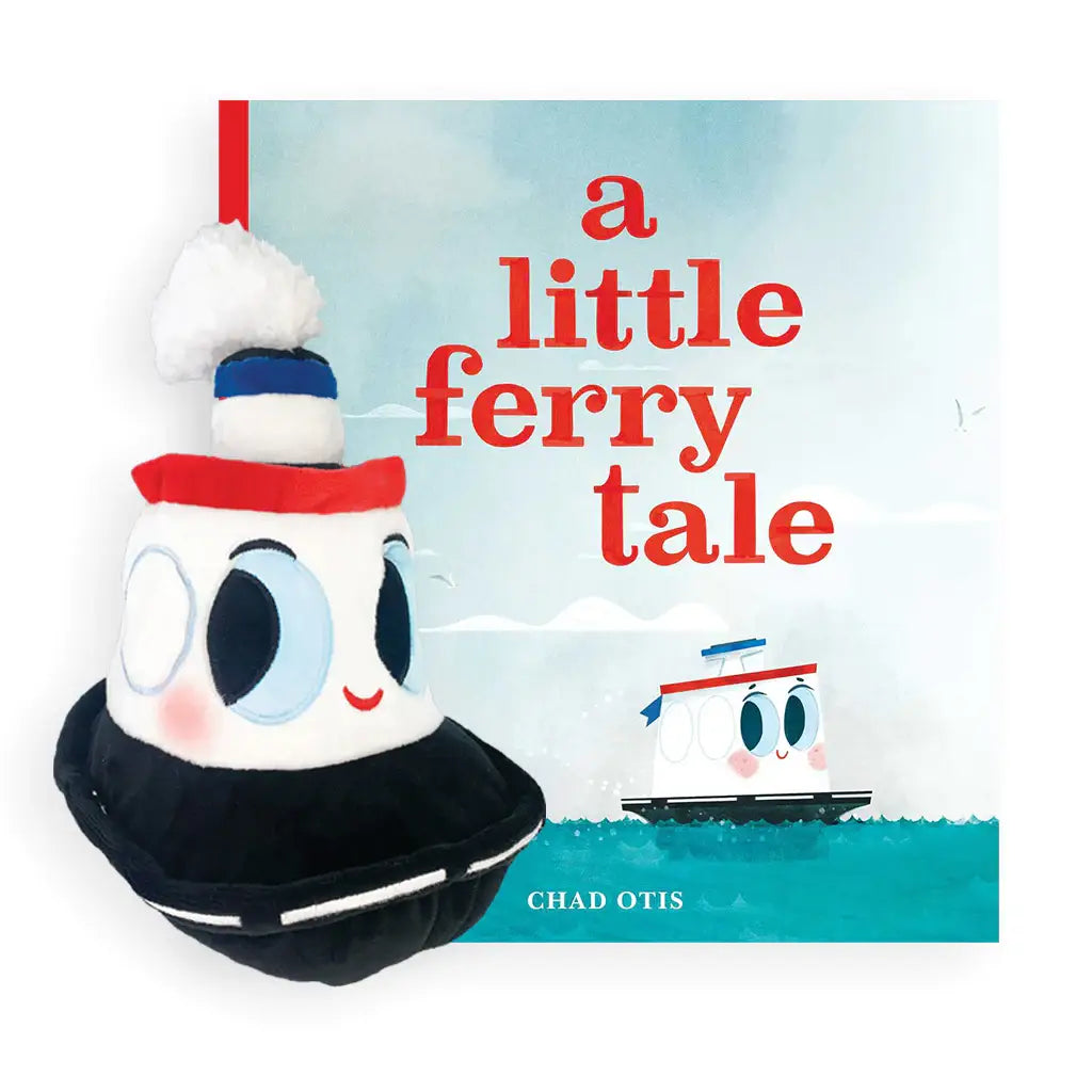 A Little Ferry Tale Plush with hardcover book