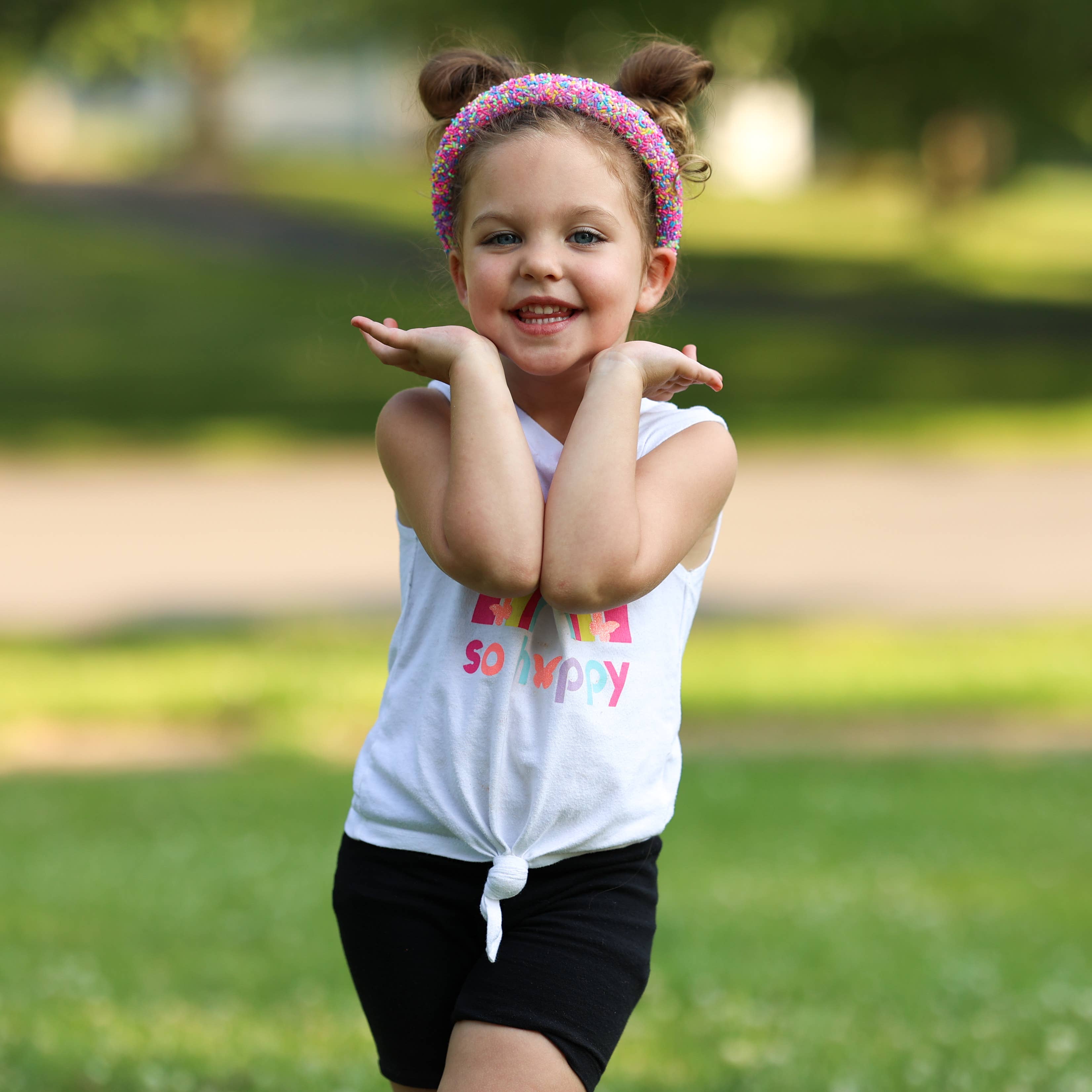Padded Sprinkles Headband
