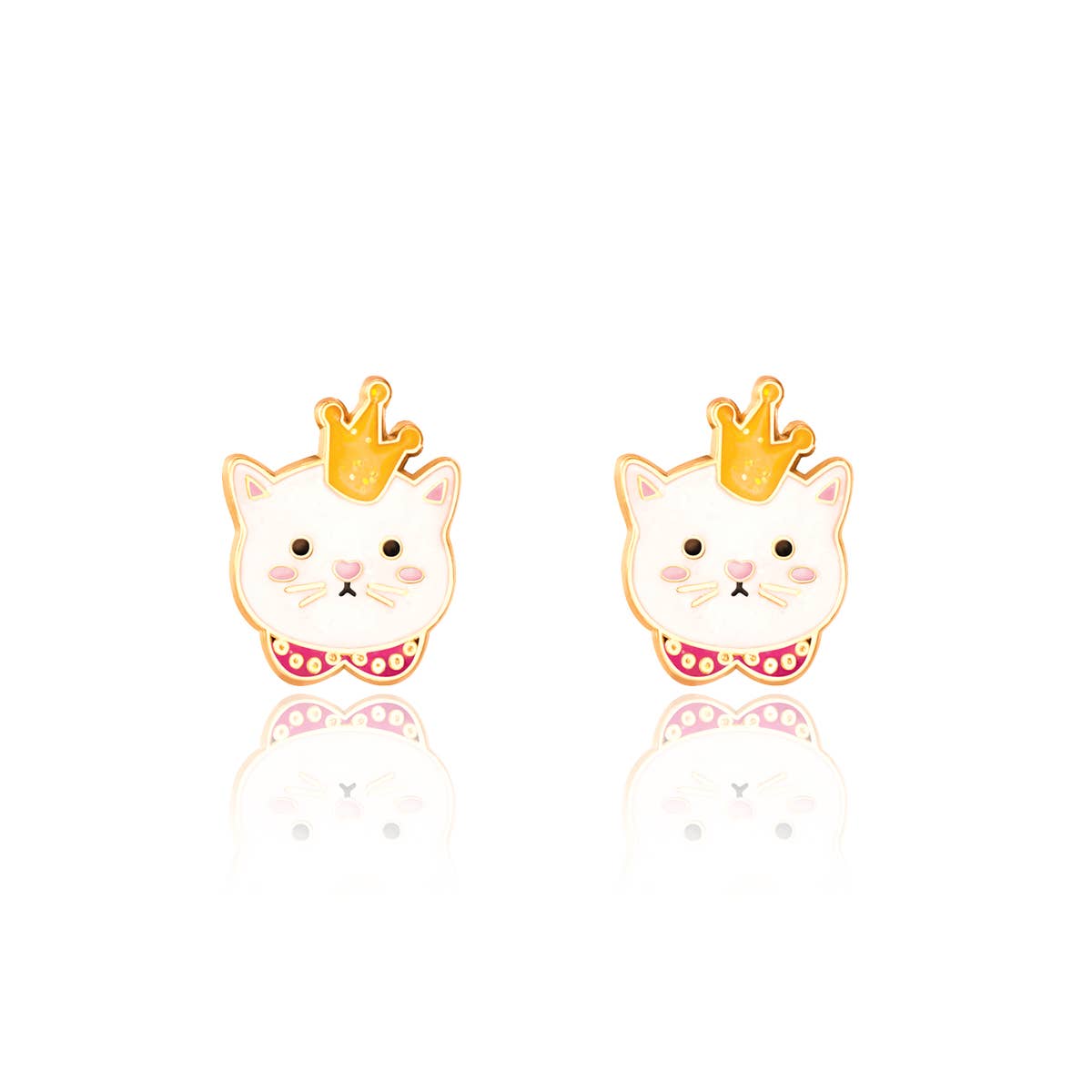 Kitty Princess | Cutie Stud Earrings for Children