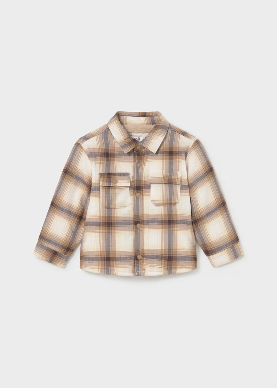 Baby Plaid Overshirt