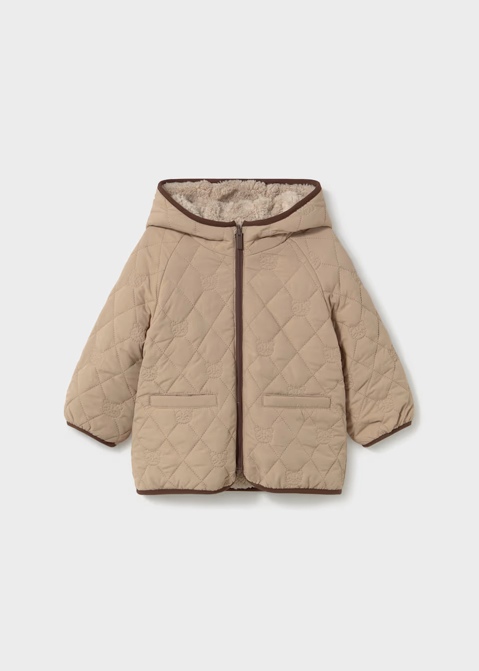 Baby Reversible Sherpa Puffer Jacket