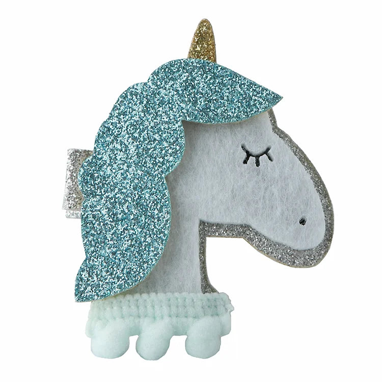 Unicorn Hair Clip
