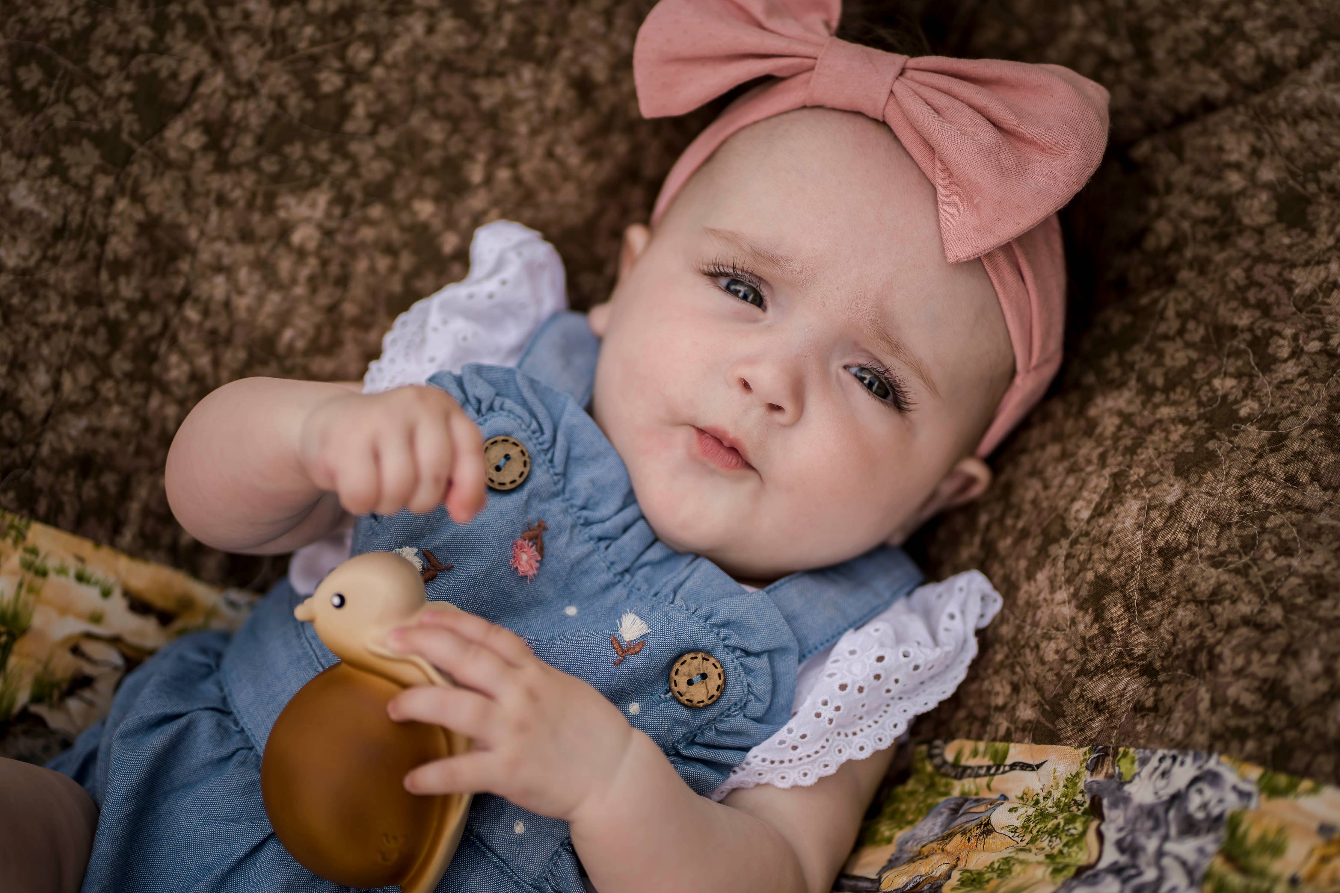 Snail Natural Rubber Teether, Rattle & Bath Toy