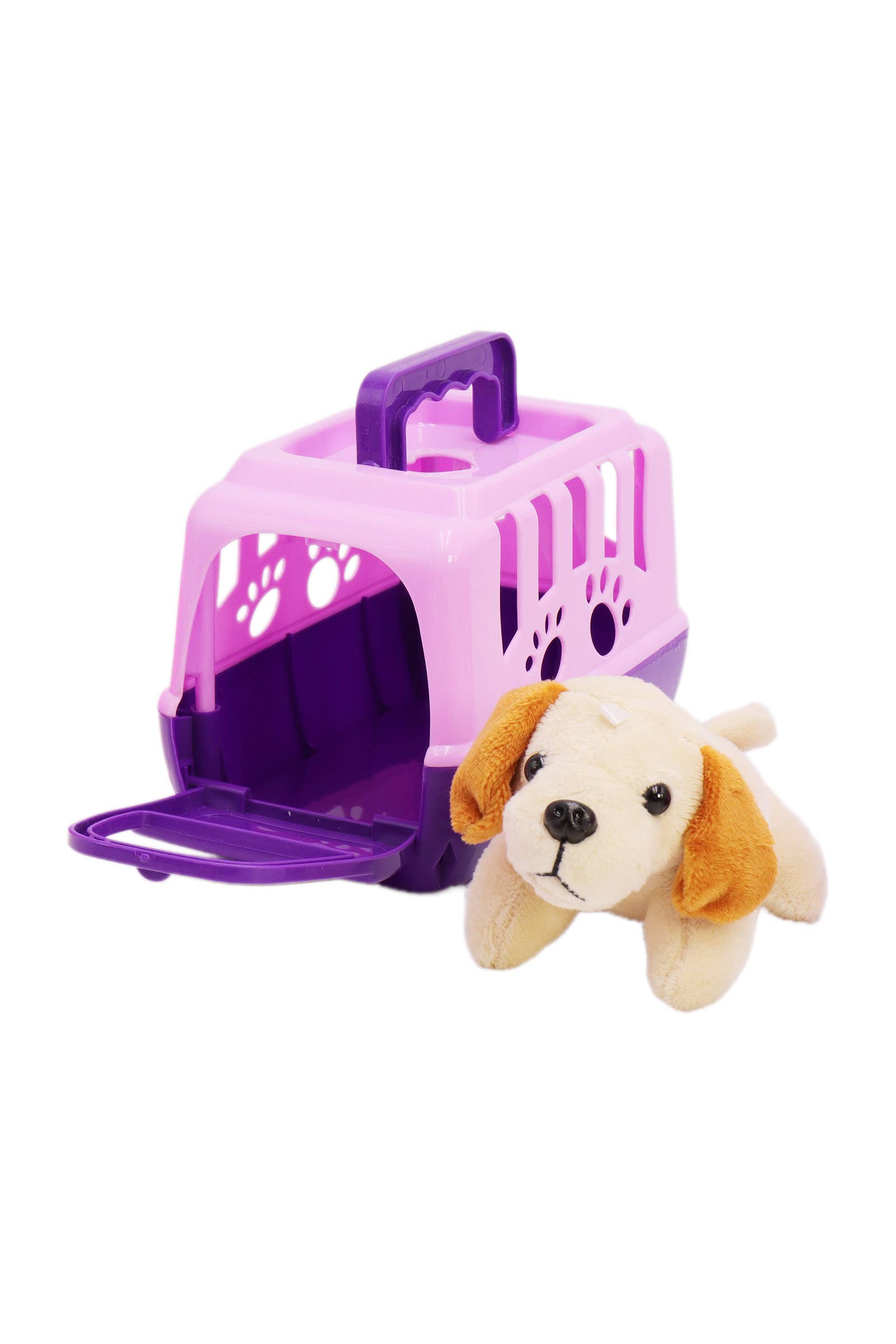 My Pet Puppy Dog Stuffed Kennel Toy - 12 Pcs