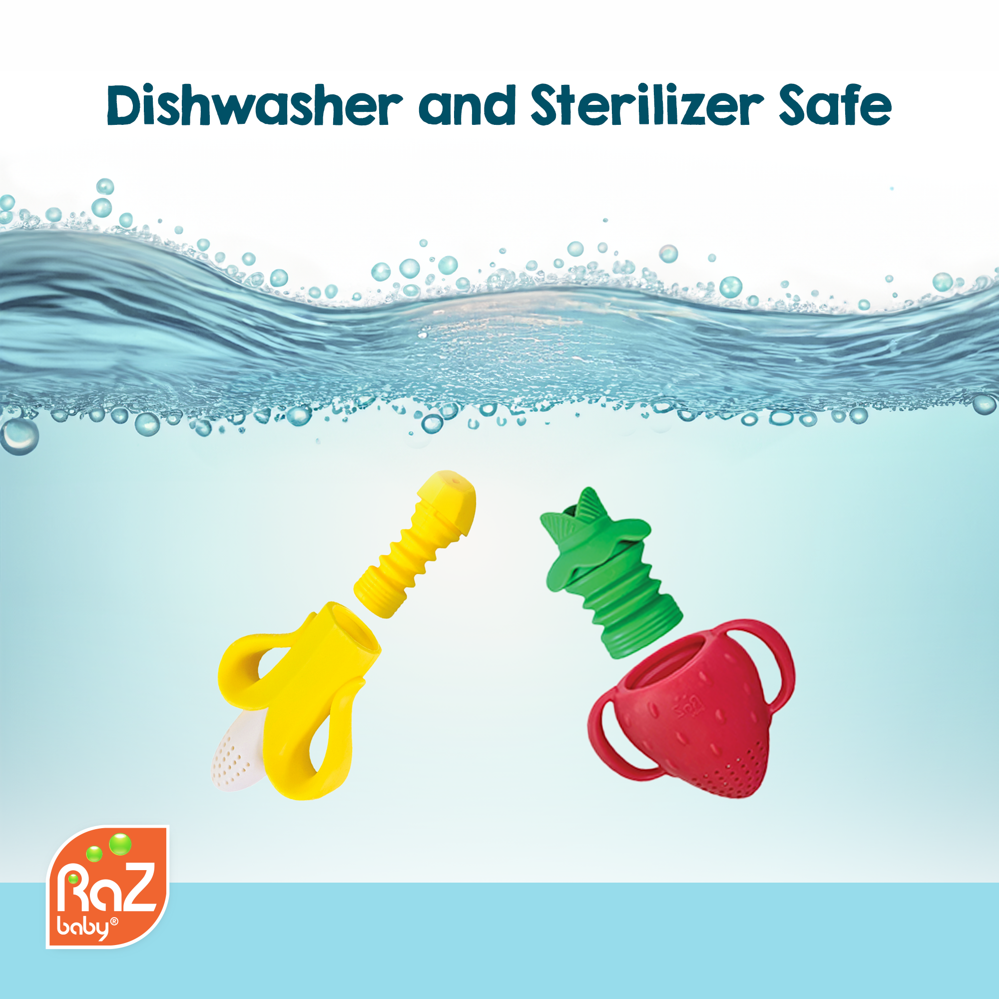 Fruitique Feeder & Teether - Strawberry