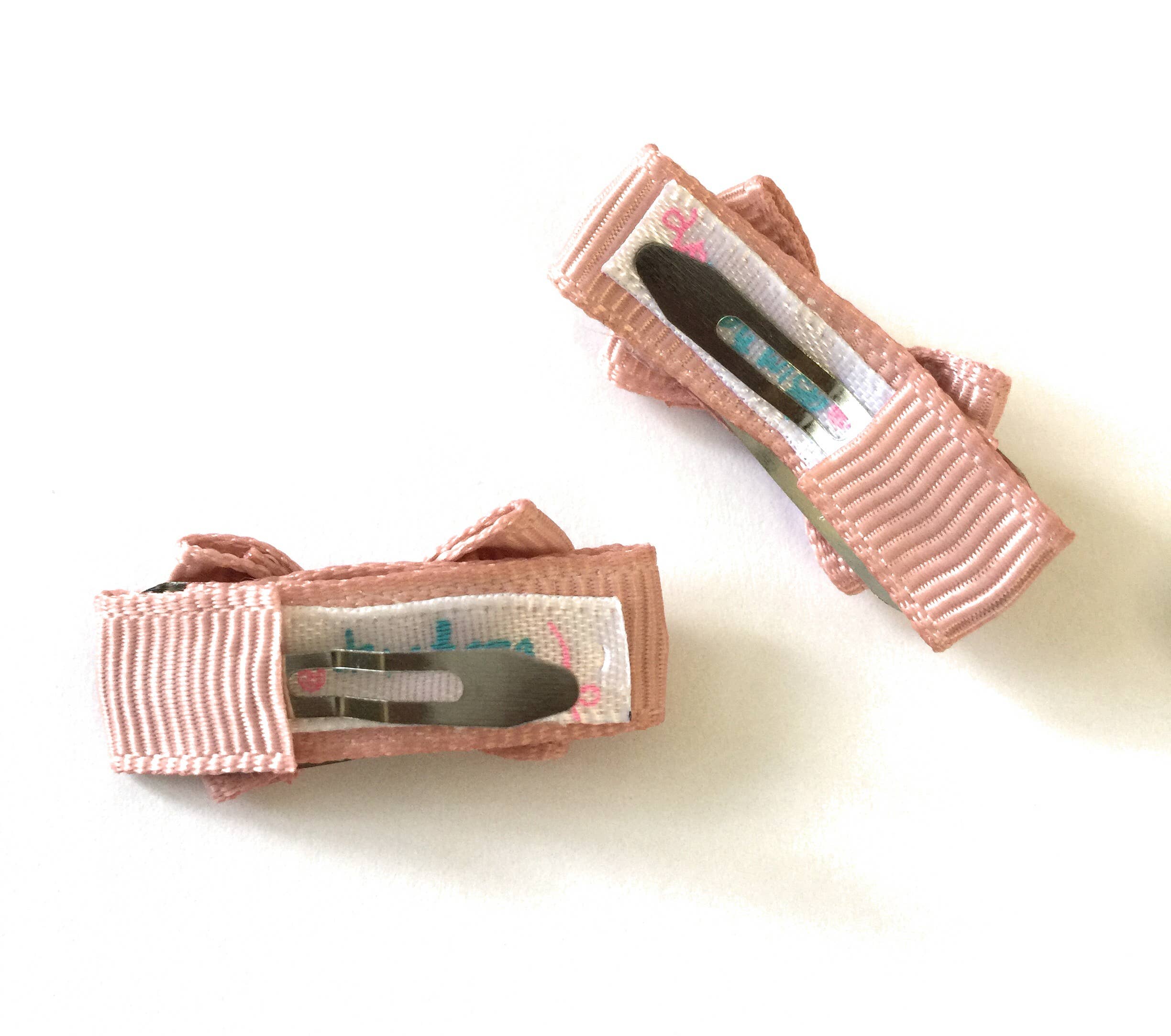 5 Tiny Tuxedo Bows on Snap Clips- Avocado Toast