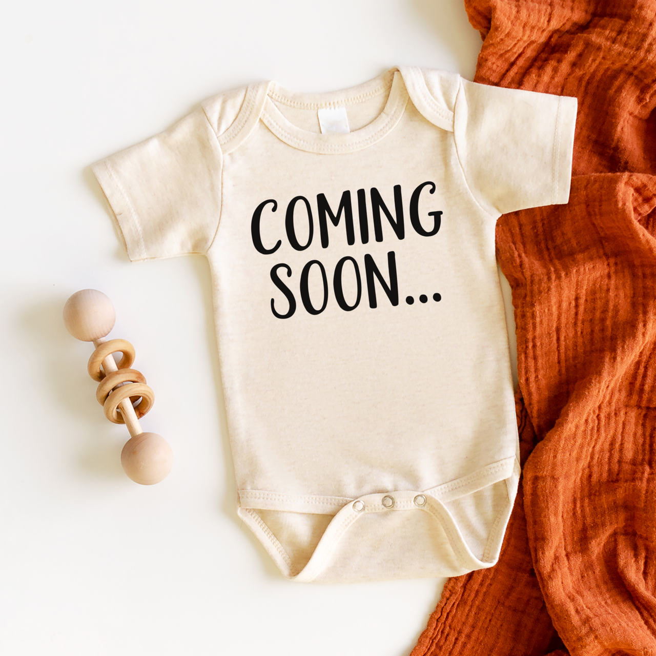 Coming Soon, Announcement Onesie