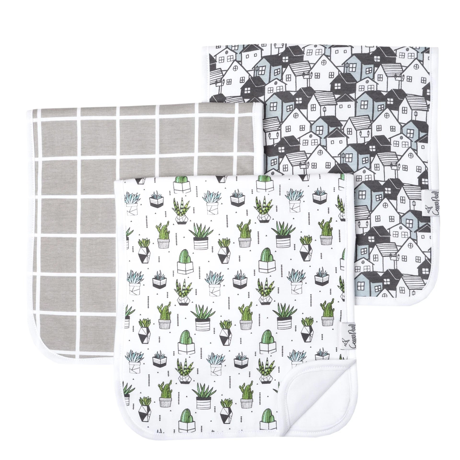 Premium Burp Cloths - Urban