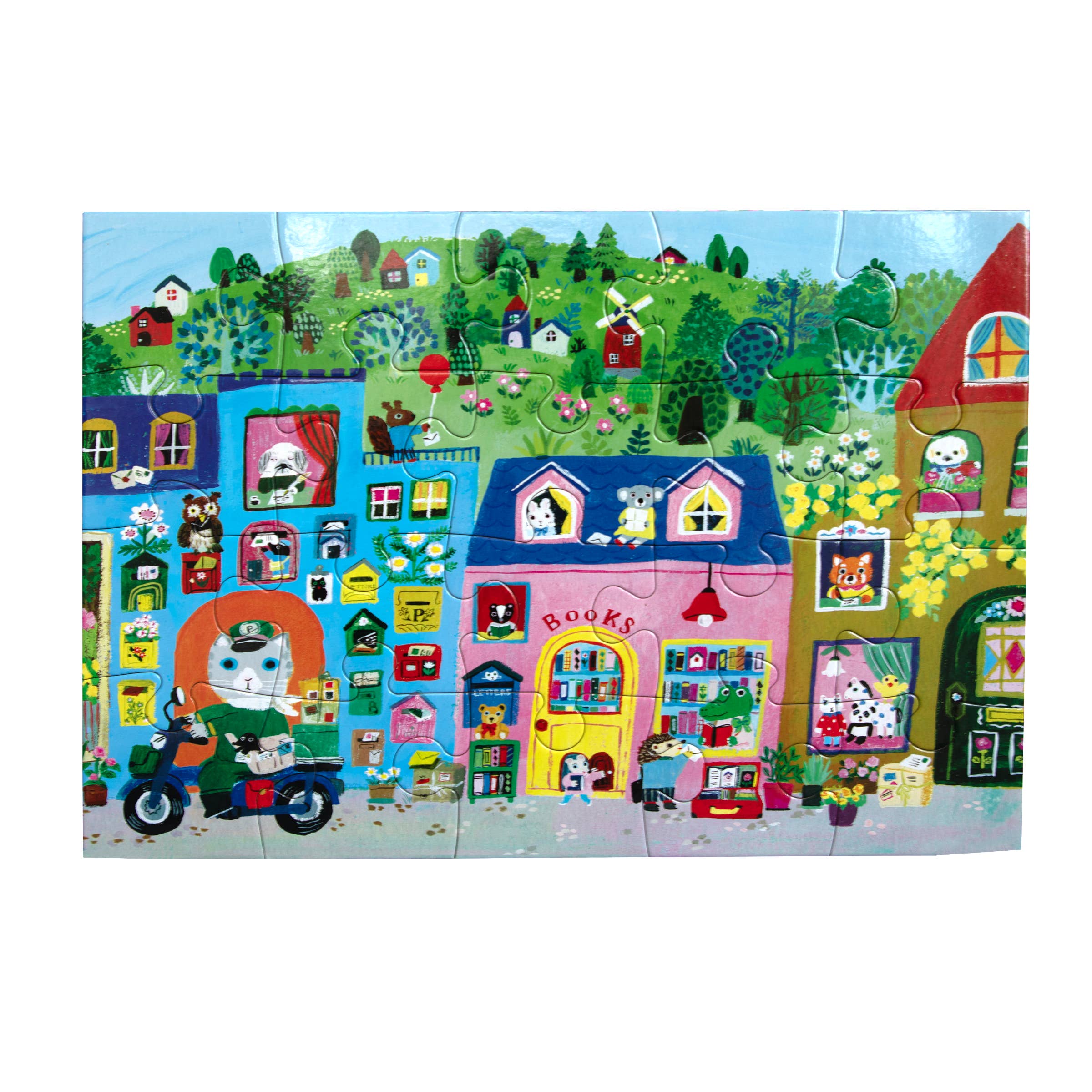 Yumi's Village 20 Piece Puzzle