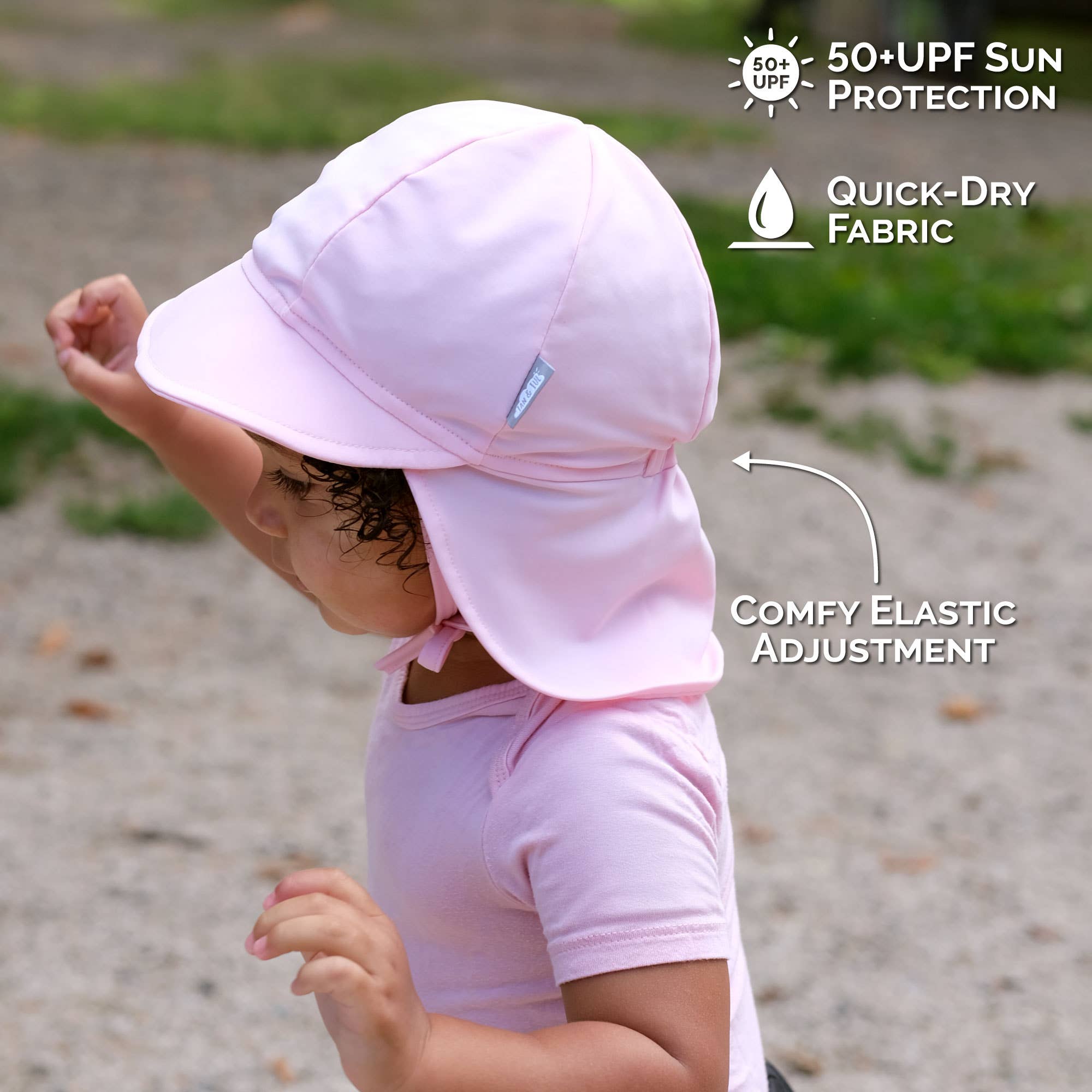 Pink | Sun Soft UV Baby Cap