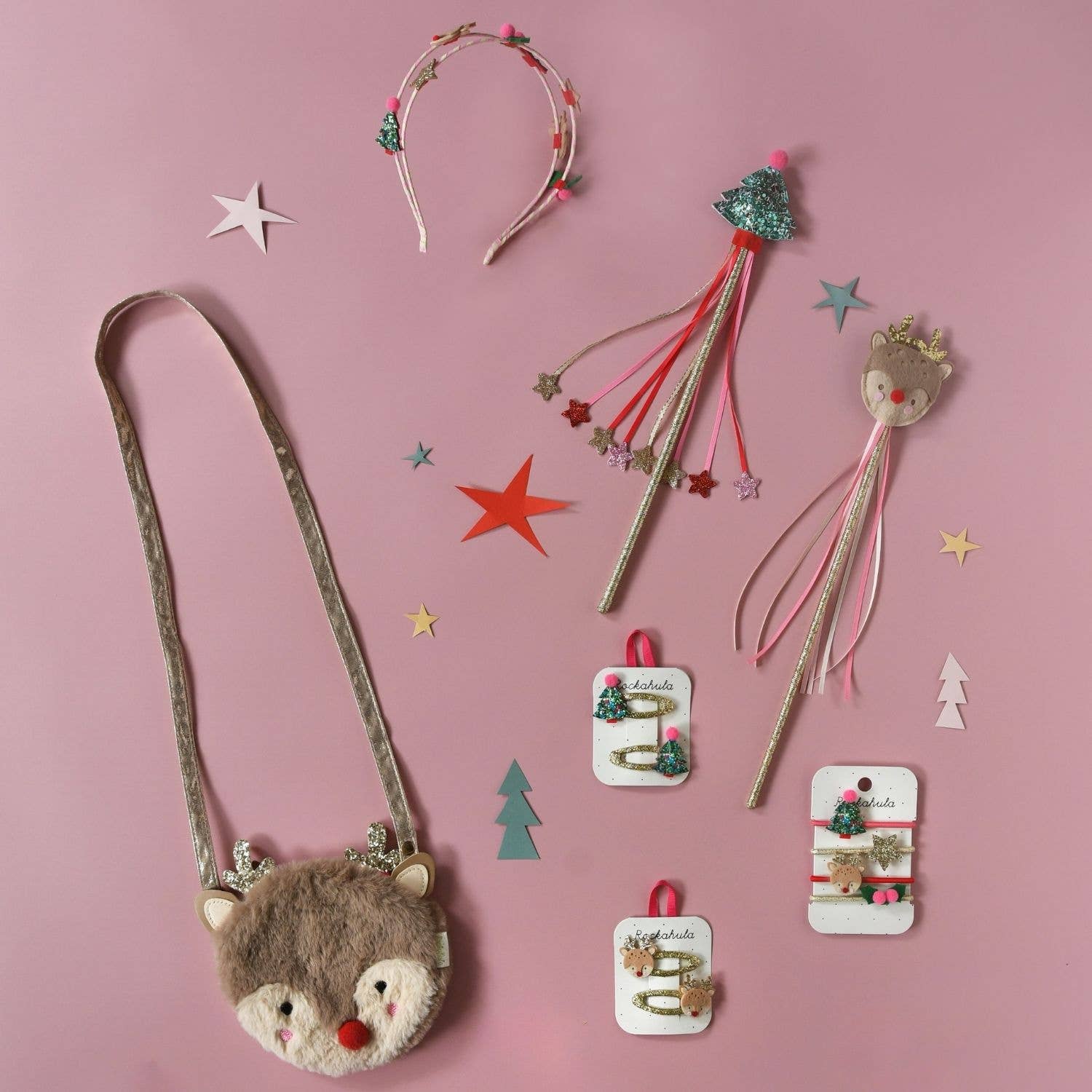 Festive Christmas Double Headband