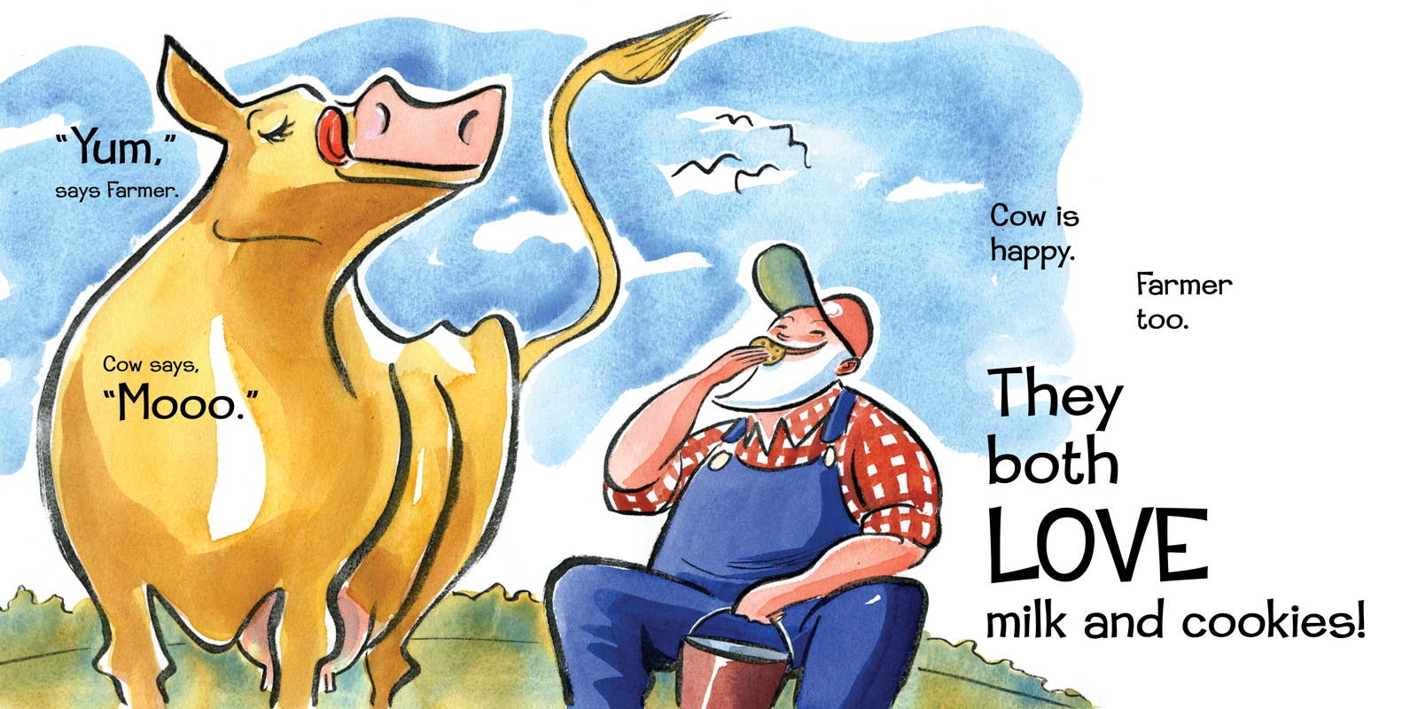 Cow Loves Cookies by Karma Wilson