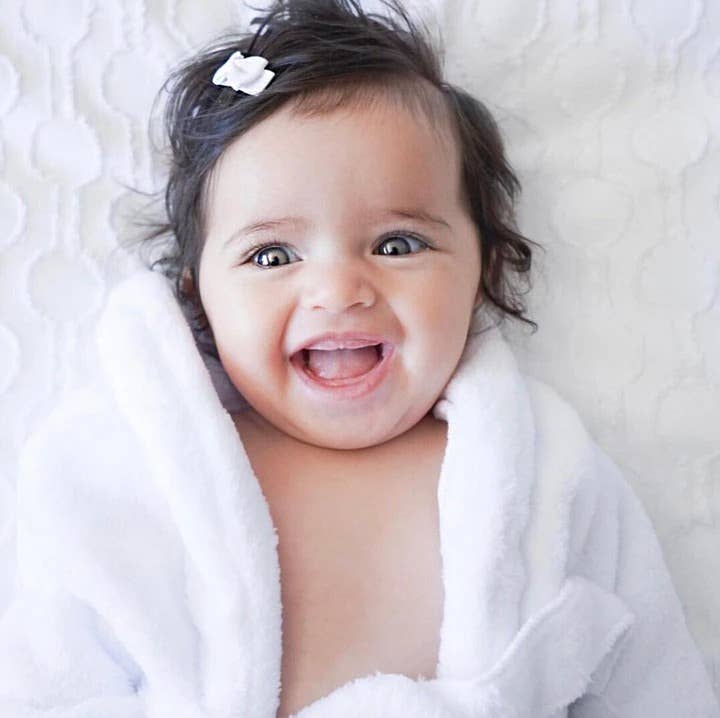 12 Small Snap Clip Grosgrain Tiny Tuxedo Baby Ribbon Bows