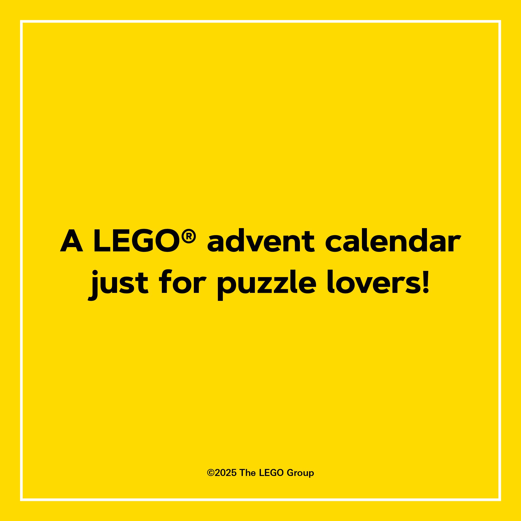 LEGO Countdown to Christmas Puzzles