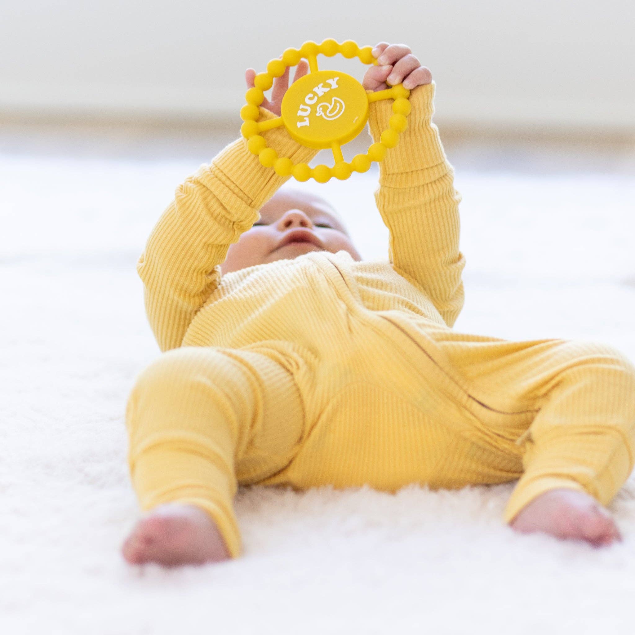 Lucky Duck Happy Teether