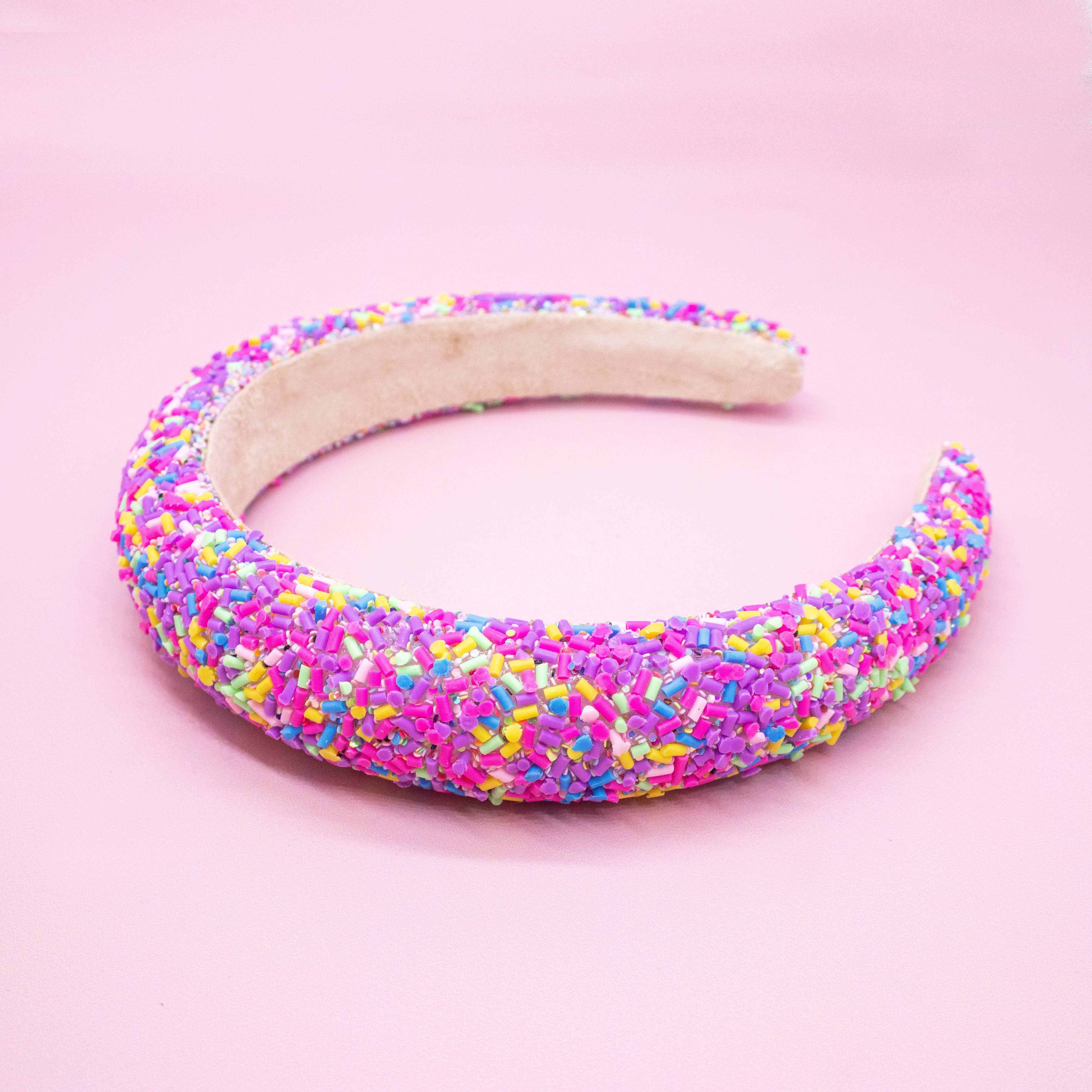 Padded Sprinkles Headband