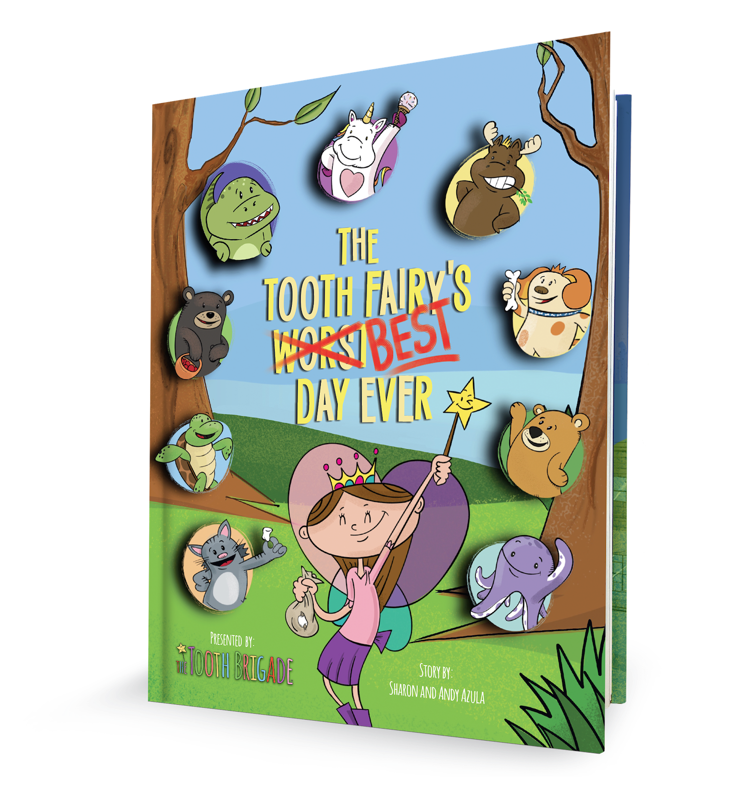 Obi Dog and Book Bundle tooth fairy book and stuffie gift