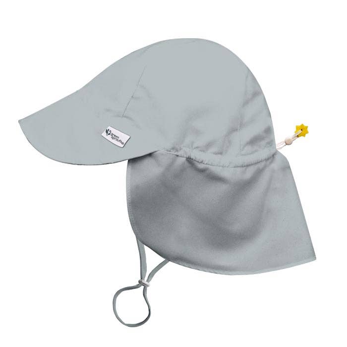thumbnail image 2 of Baby Sun Hat With Neck Flap - UPF 50+ UV Protection In Chambray Medium 2 of 12