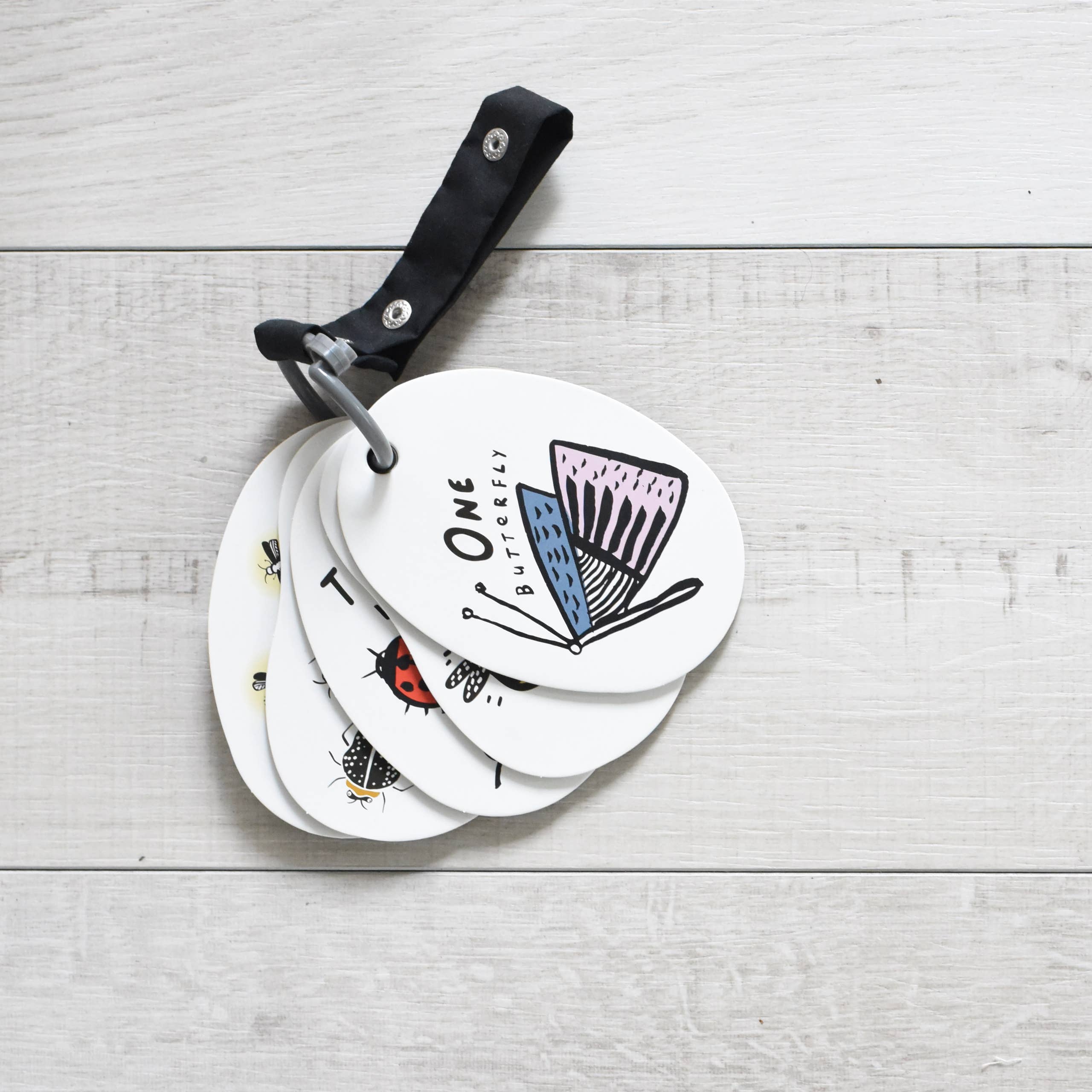 Stroller Cards - I See Bugs to Count