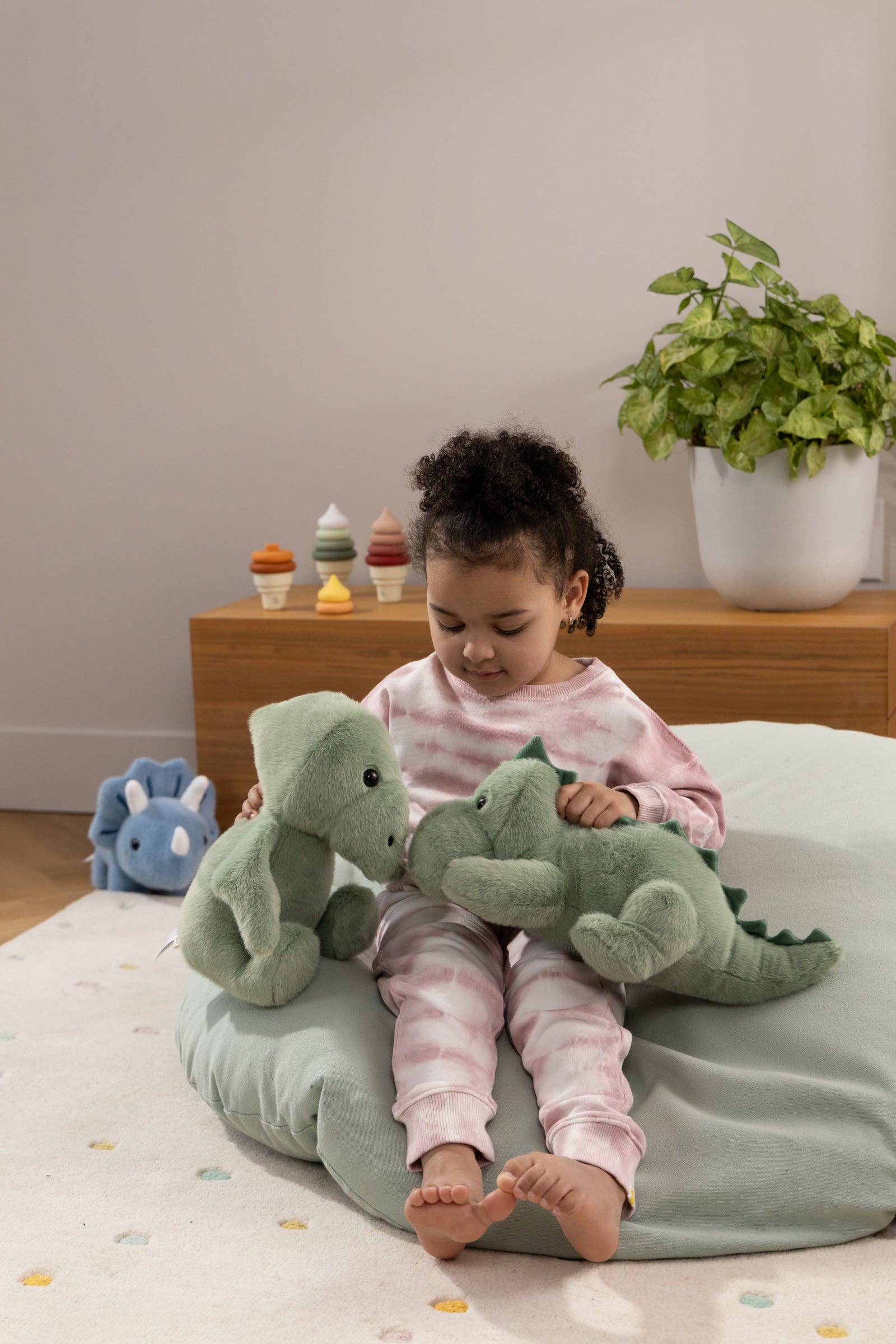 Dino Plush Toy - Light Green Pterodactyl