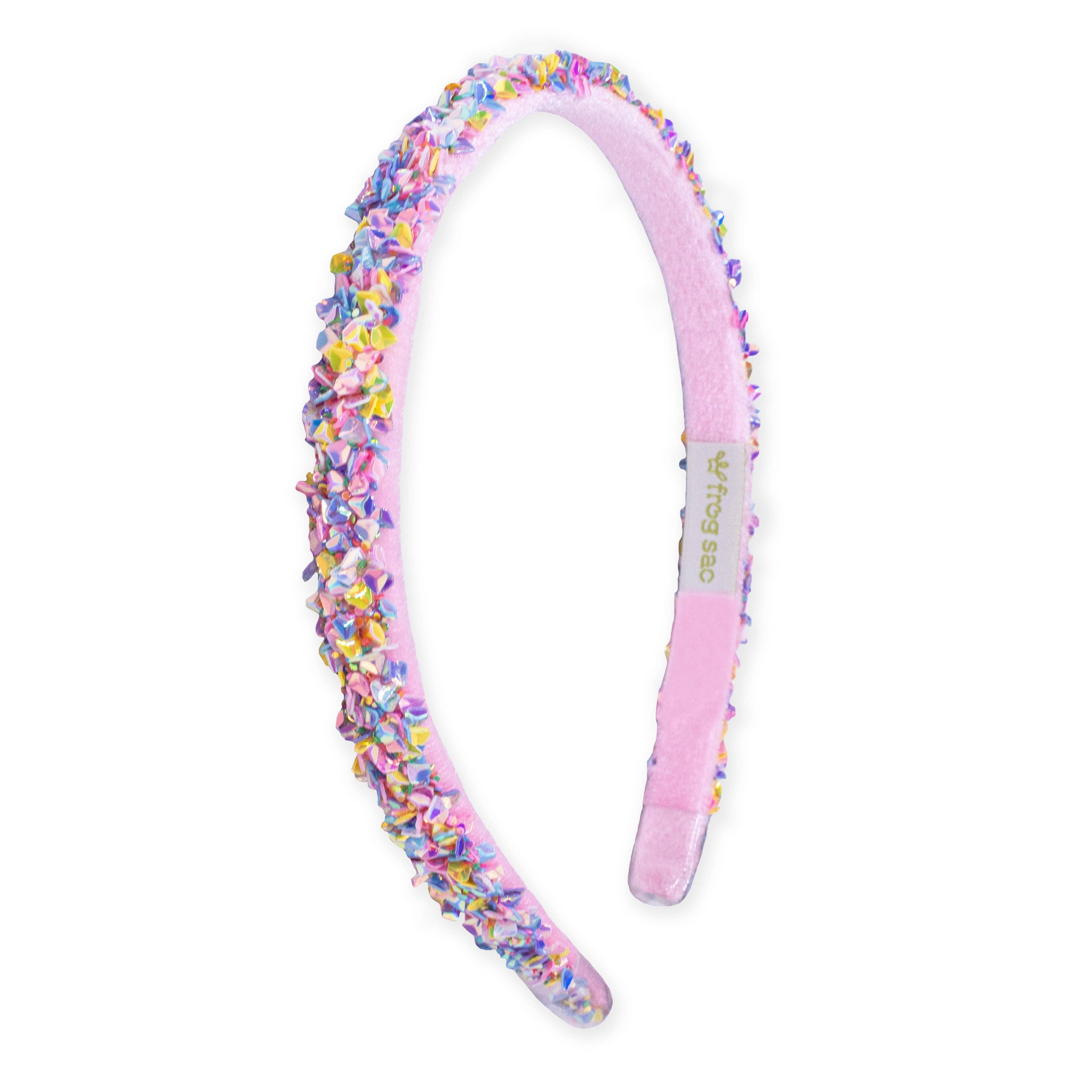 Thin Sequin Headband - Non Slip Hair Accessories for Kids