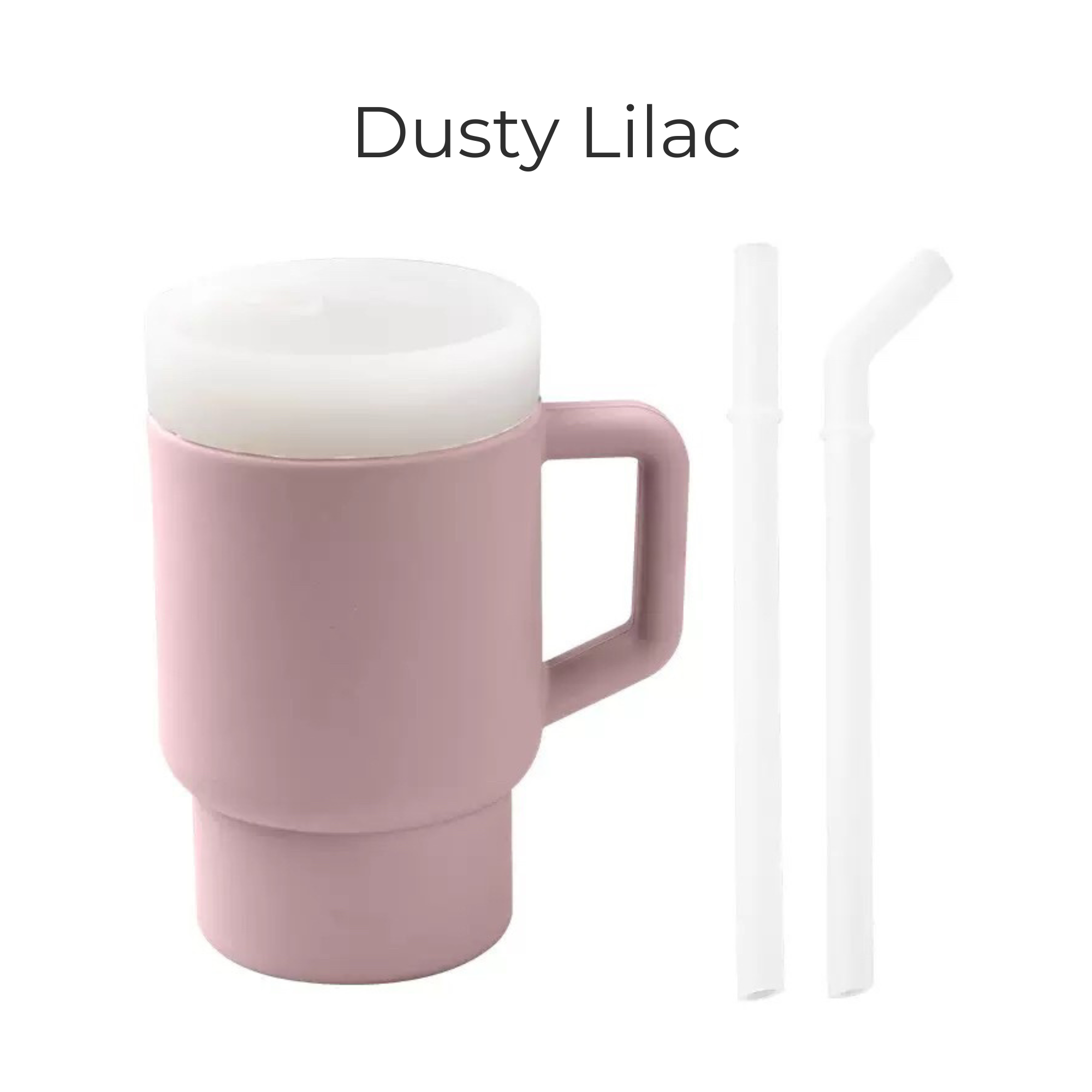 Toddler "Stanley-style" Tumbler Cup Color: Dusty Lilac