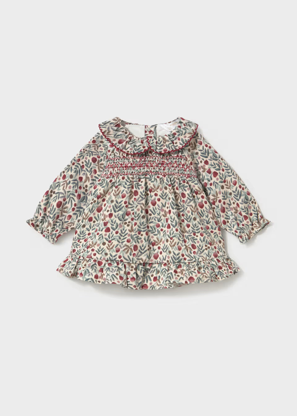 Newborn Girl Printed Dress