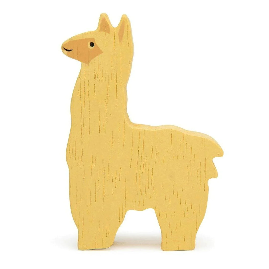 Tender Leaf Wooden Llama